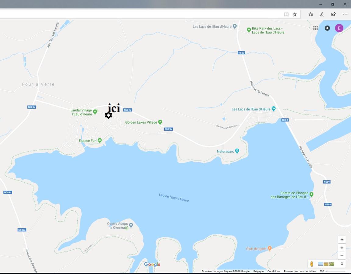Lacs De L'Eau D'Heure Amiral 22 Badon Εξωτερικό φωτογραφία